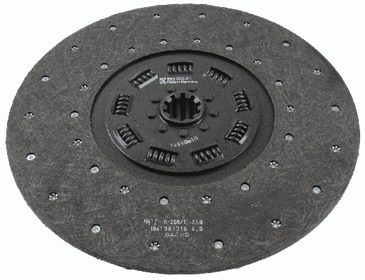 SACHS 1861 206 211 Kupplungsscheibe