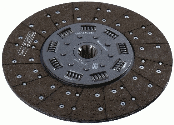 SACHS 1861 350 233 Kupplungsscheibe