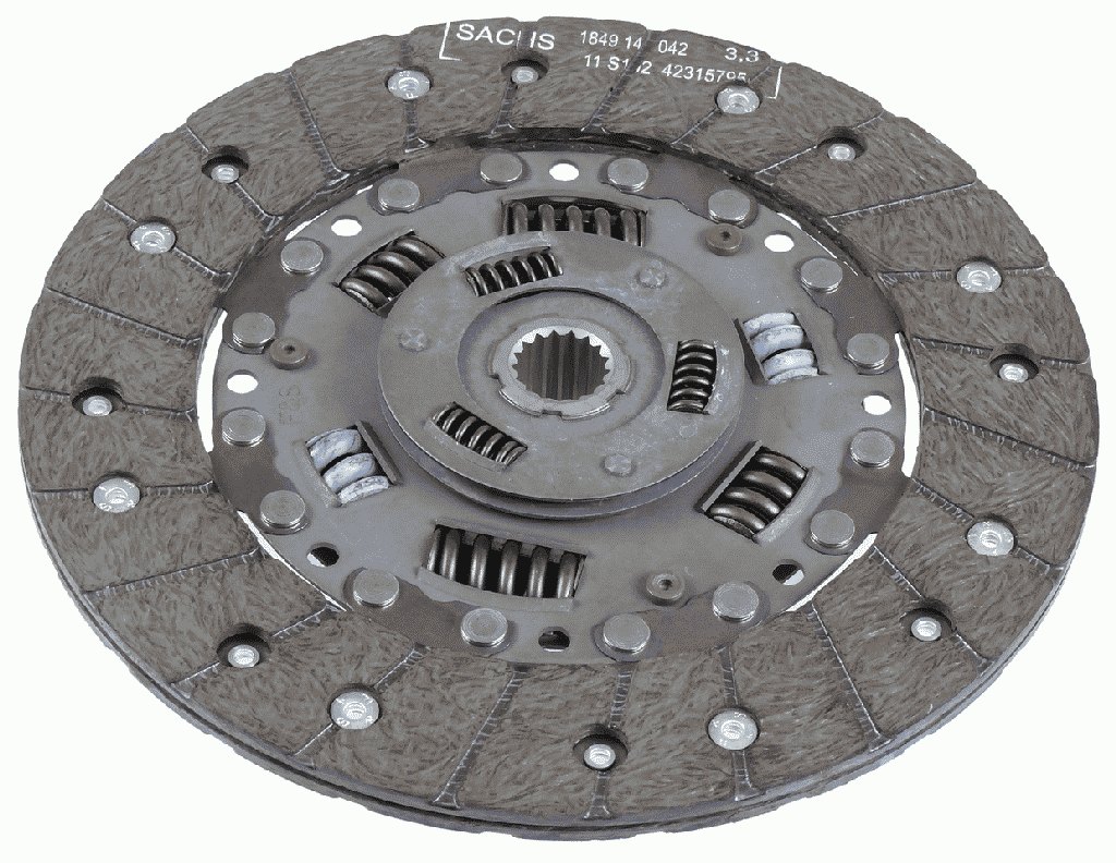 SACHS 1861 717 034 Kupplungsscheibe