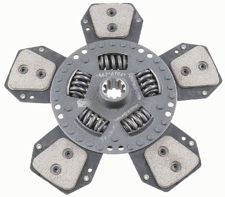 SACHS 1862 167 041 Kupplungsscheibe