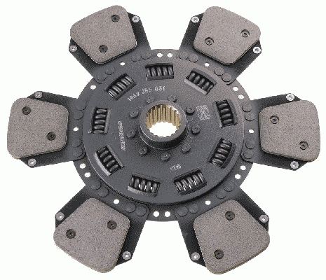 SACHS 1862 286 031 Kupplungsscheibe