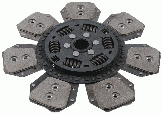 SACHS 1862 946 001 Kupplungsscheibe