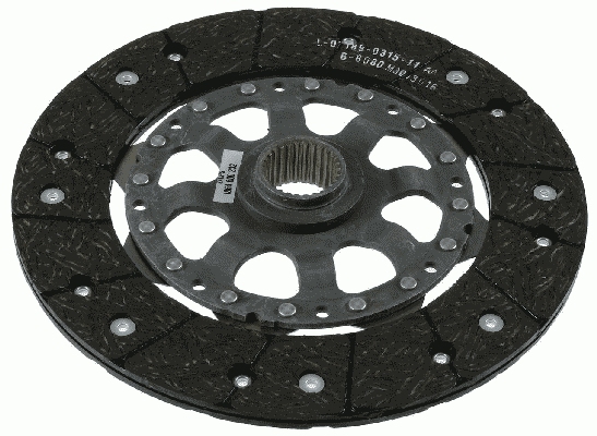SACHS 1864 600 232 Kupplungsscheibe