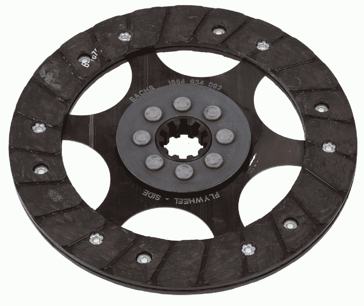 SACHS 1864 634 092 Kupplungsscheibe