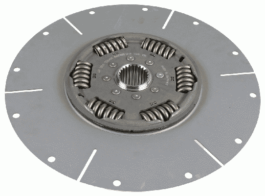 SACHS 1866 000 108 Ammortizza torsione, Frizione