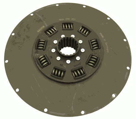 SACHS 1866 090 001 Ammortizza torsione, Frizione