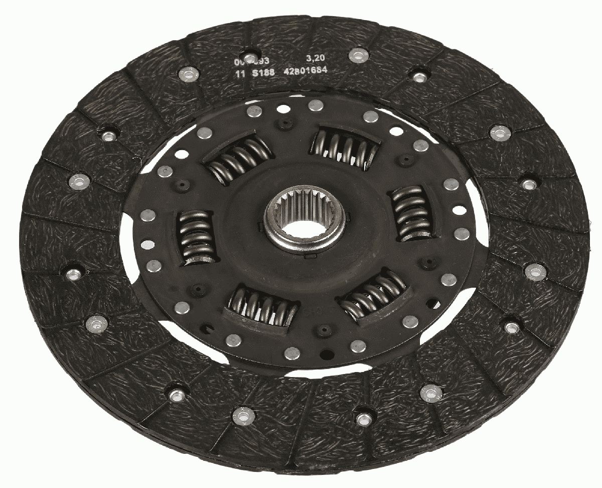 SACHS 1878 008 488 Kupplungsscheibe