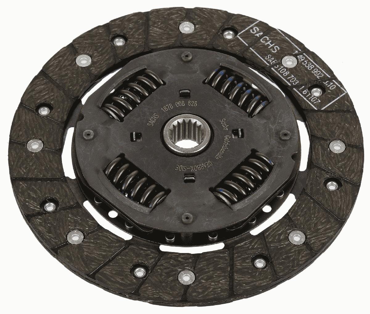 SACHS 1878 008 628 Kupplungsscheibe