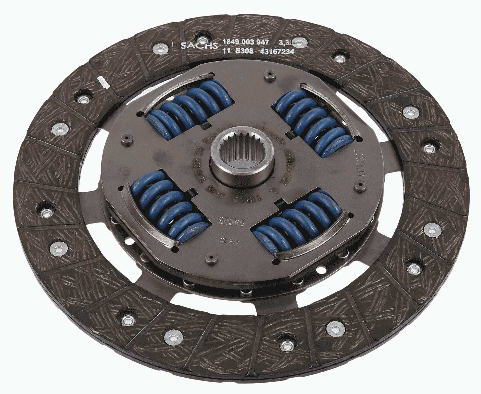 SACHS 1878 009 355 Kupplungsscheibe
