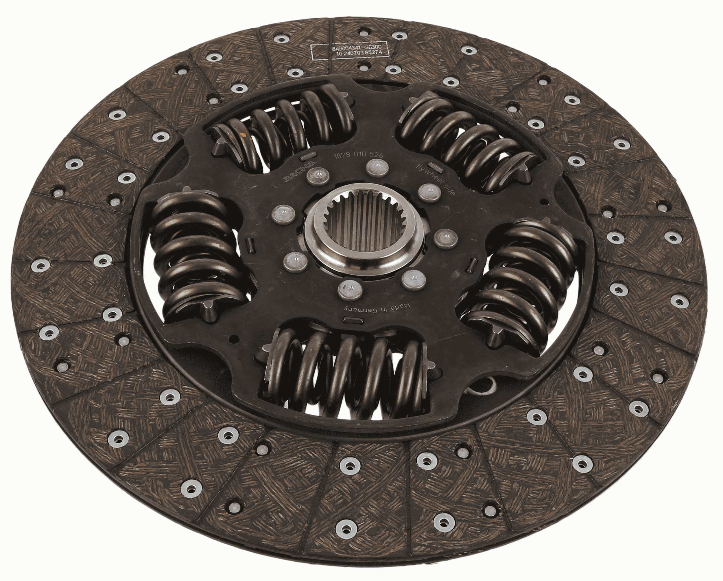 SACHS 1878 010 526 Kupplungsscheibe