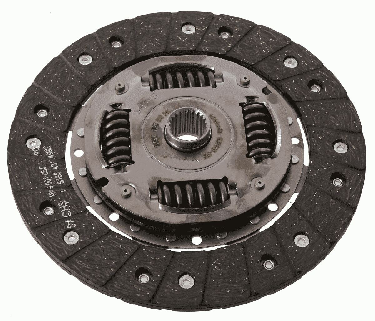SACHS 1878 030 841 Kupplungsscheibe