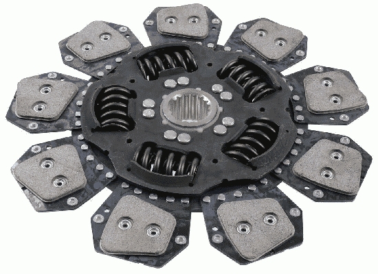 SACHS 1878 600 560 Kupplungsscheibe