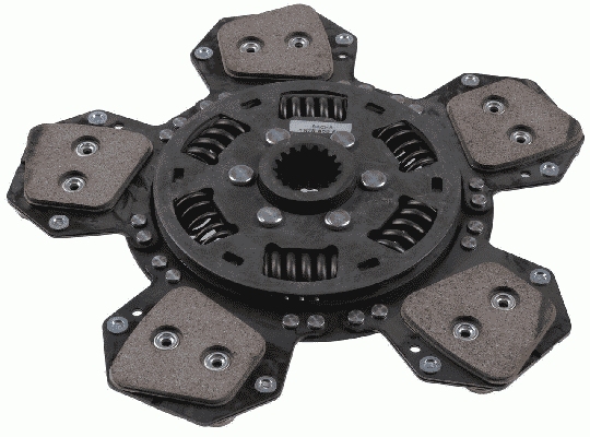SACHS 1878 600 572 Kupplungsscheibe