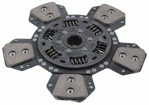 SACHS 1878 600 572 Kupplungsscheibe