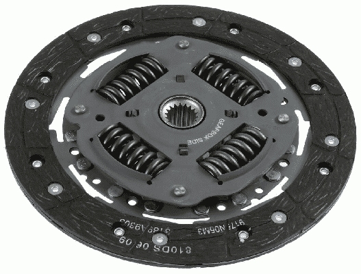 SACHS 1878 600 633 Kupplungsscheibe