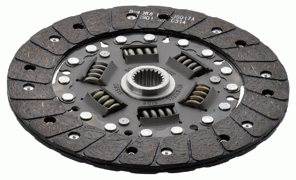 SACHS 1878 600 861 Kupplungsscheibe