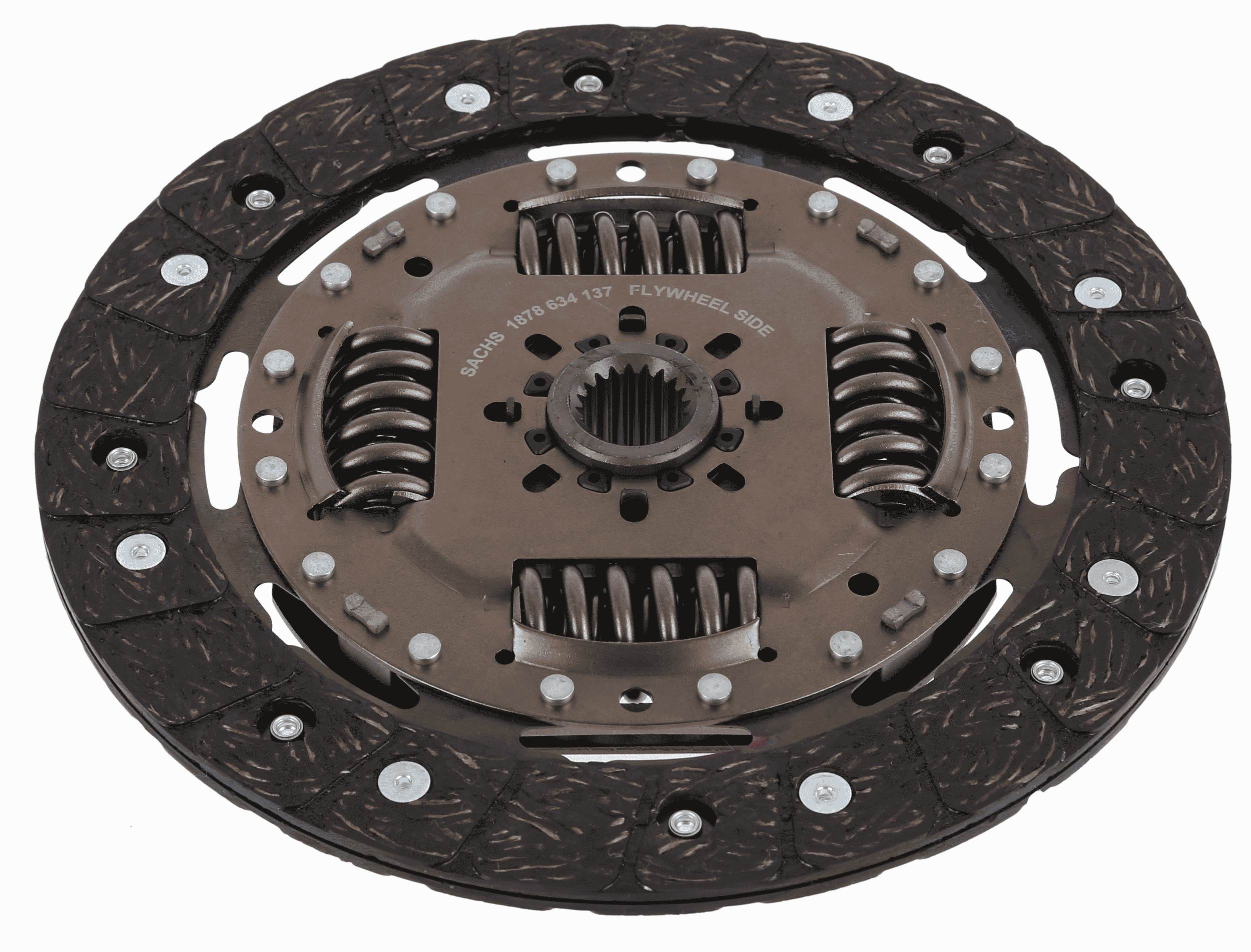 SACHS 1878 634 137 Kupplungsscheibe