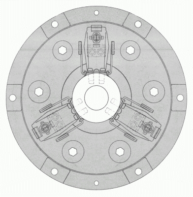 SACHS 1881 044 001 Kupplungsdruckplatte