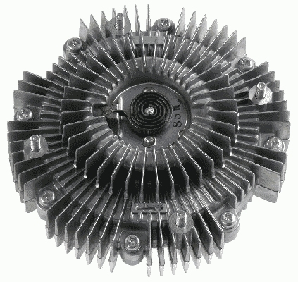 SACHS 2100 500 069 Kupplung, Kühlerlüfter