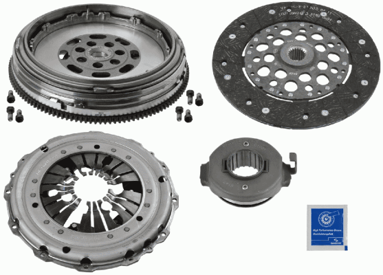 SACHS 2290 601 037 Kit frizione-Kit frizione-Ricambi Euro