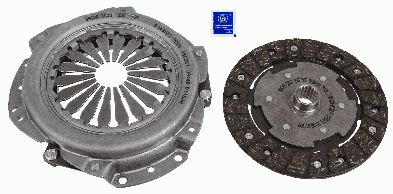 SACHS 3000 950 505 Kupplungssatz