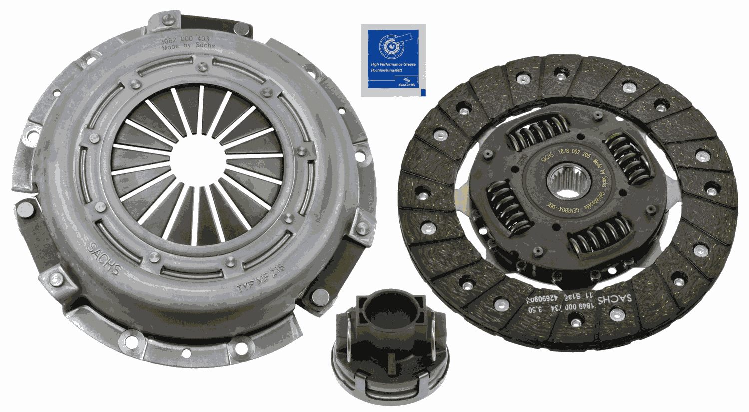 SACHS 3000 951 003 Kupplungssatz