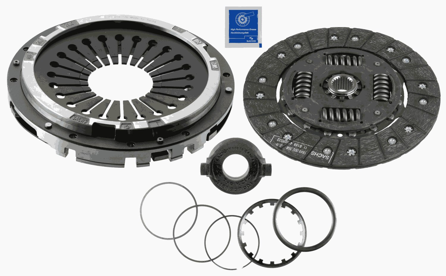 SACHS 3000 951 017 Kit...