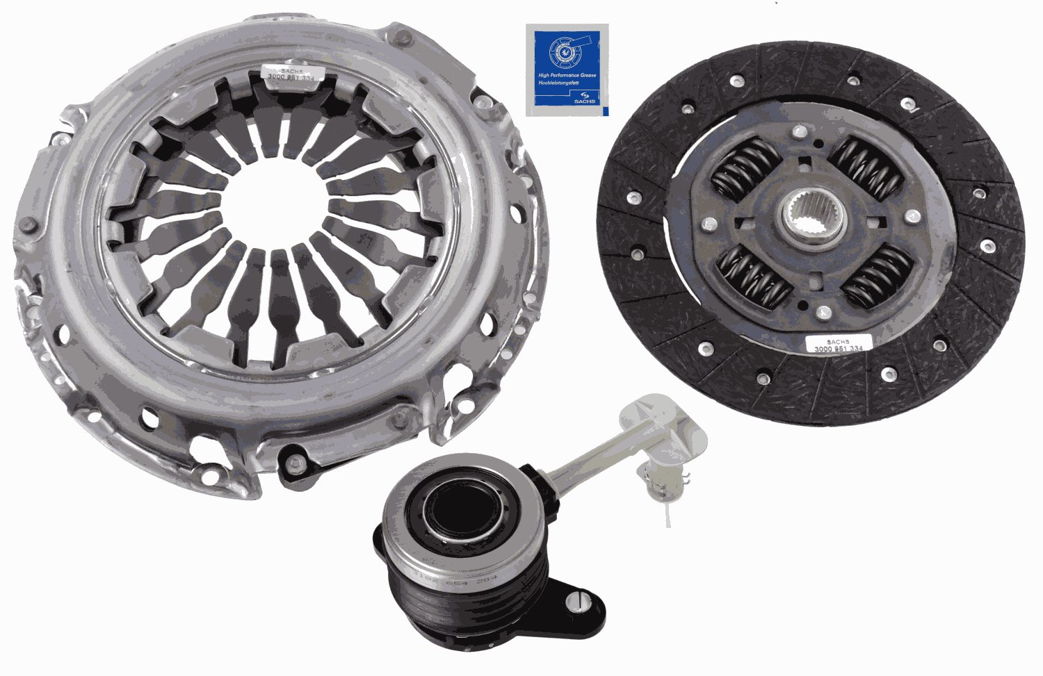 SACHS 3000 990 142 Kit plus CSC Kupplungssatz