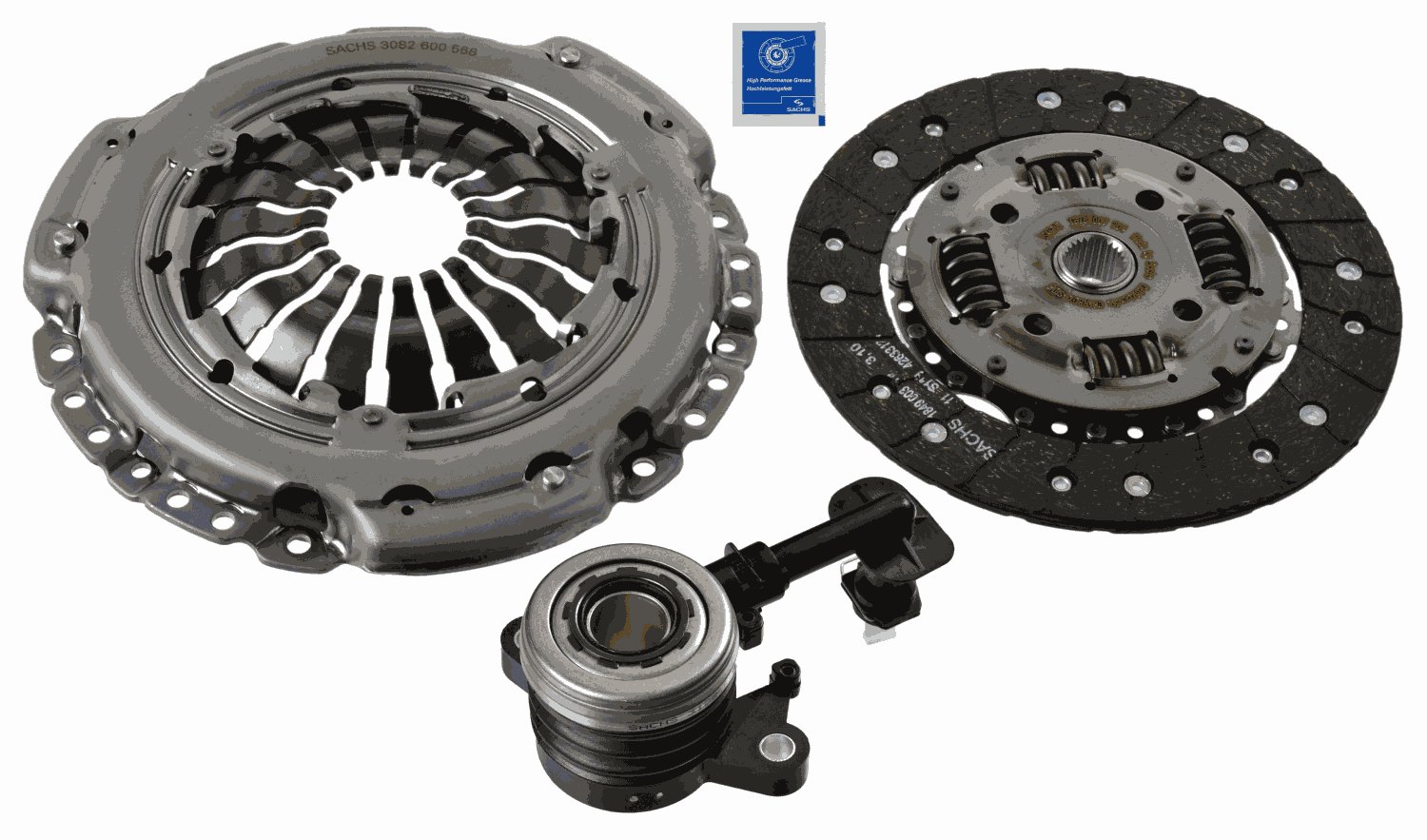SACHS 3000 990 386 Kit plus CSC Kupplungssatz