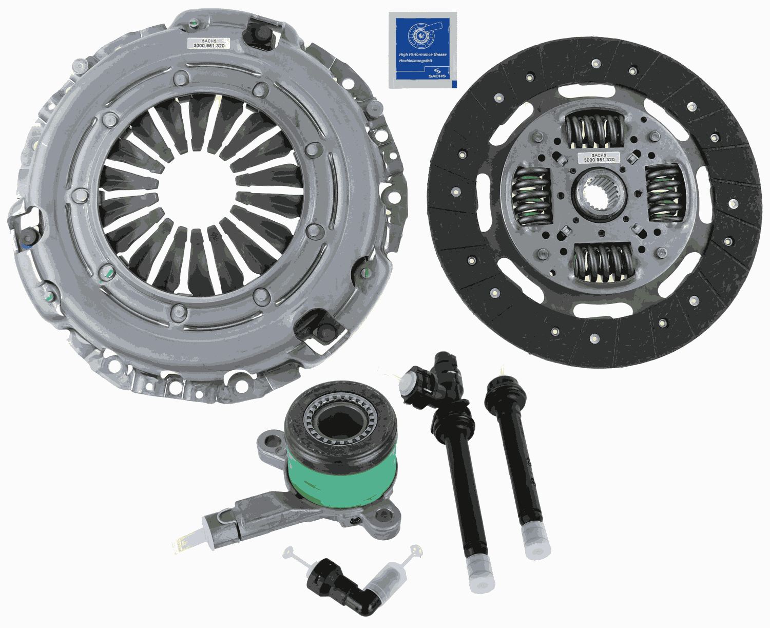 SACHS 3000 990 399 Kit plus CSC Kupplungssatz