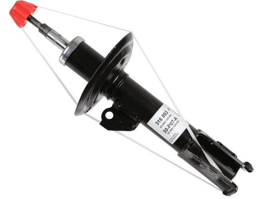 SACHS 316 893 Ammortizzatore-Ammortizzatore-Ricambi Euro