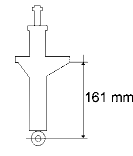 SACHS 199 008 Super Touring Stoßdämpfer