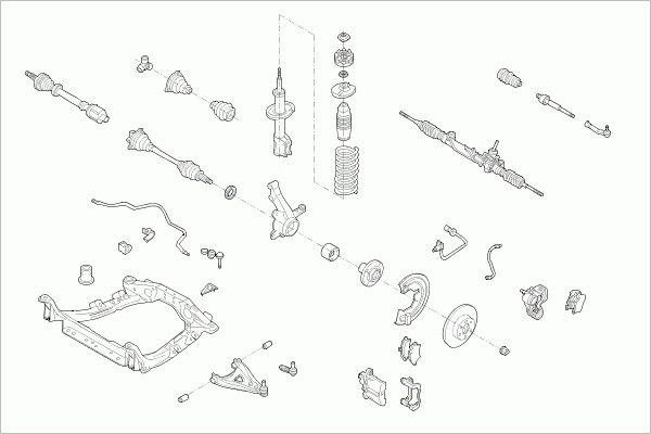 SACHS RENAU-CLIO-FS008 Lenkung