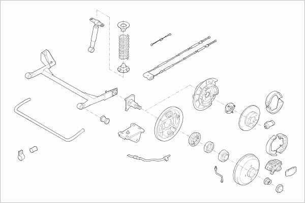 SACHS FORD-ESCOR-RS006 Lenkung