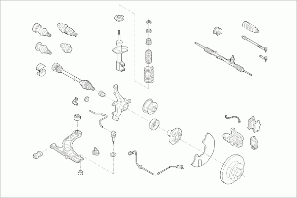 SACHS VW-PASSA-FS022 Lenkung