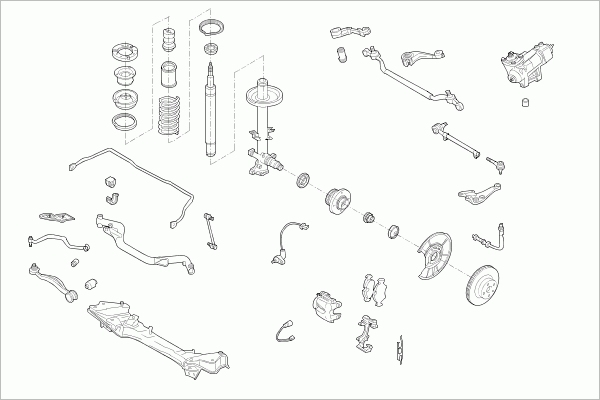 SACHS BMW-5TOU-FS002 Lenkung