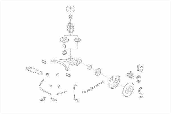 SACHS VW-TRANS-RS015 Lenkung