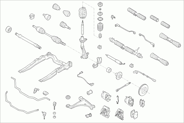 SACHS OPEL-VECTR-FS026 Lenkung