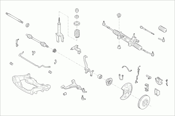 SACHS MERCE-E-KLA-FS001 Lenkung