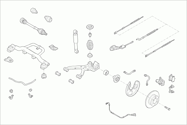 SACHS FORD-GALAX-RS002 Lenkung