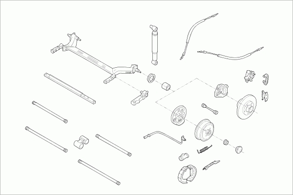 SACHS RENAU-MEGAN-RS004 Lenkung