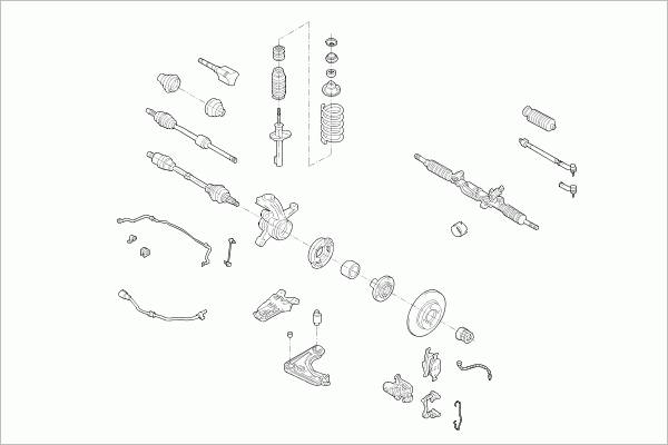 SACHS FORD-KA-FS003 Lenkung