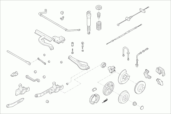 SACHS FORD-MONDE-RS018 Lenkung