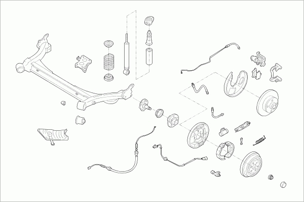 SACHS SKODA-OCTAV-RS009 Lenkung