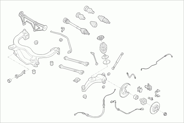SACHS SKODA-OCTAV-RS011 Lenkung