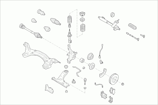 SACHS VW-POLO-FS026 Lenkung