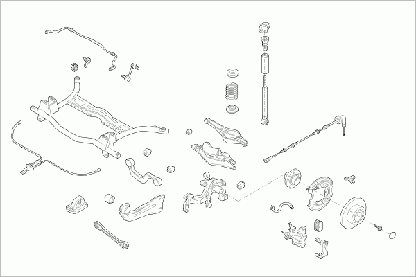 SACHS VW-GOLF-RS040 Lenkung