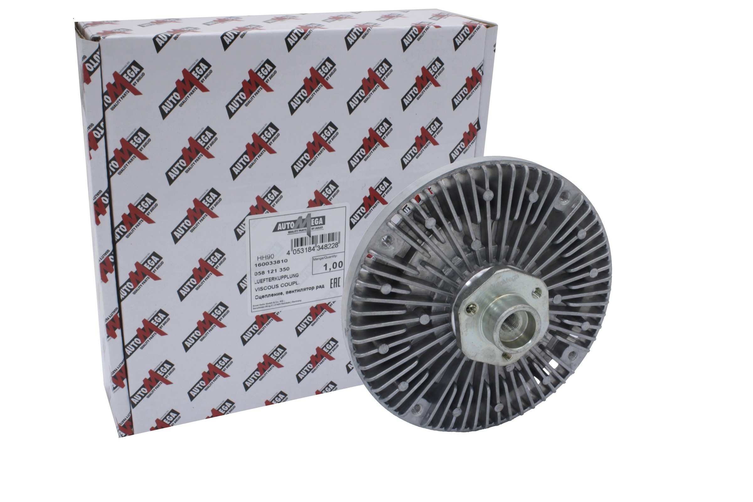 AUTOMEGA 160033810 Spojka ventilátora chladenia