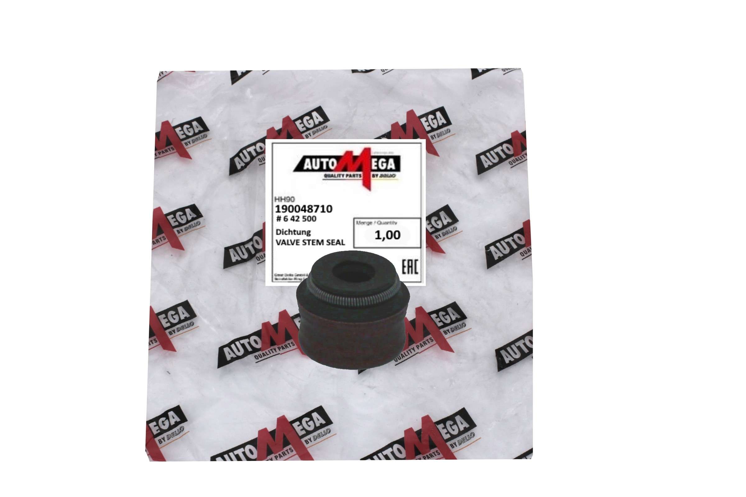AUTOMEGA 190048710 Tesniaci krúżok drieku ventilu