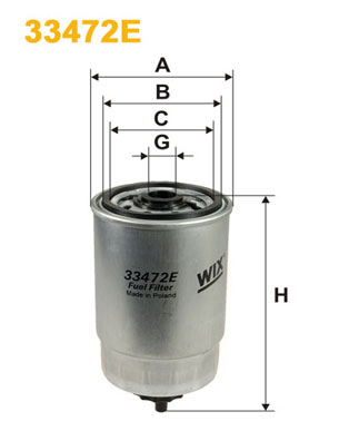 WIX FILTERS 33472E горивен...